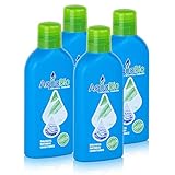 4x Aqua Bio Superonzentrat natürlicher Wasserbett Conditioner - Wasserbettkonditionierer ohne Chemie gegen Umkippen, Luft und Gerüche im Wasserbett